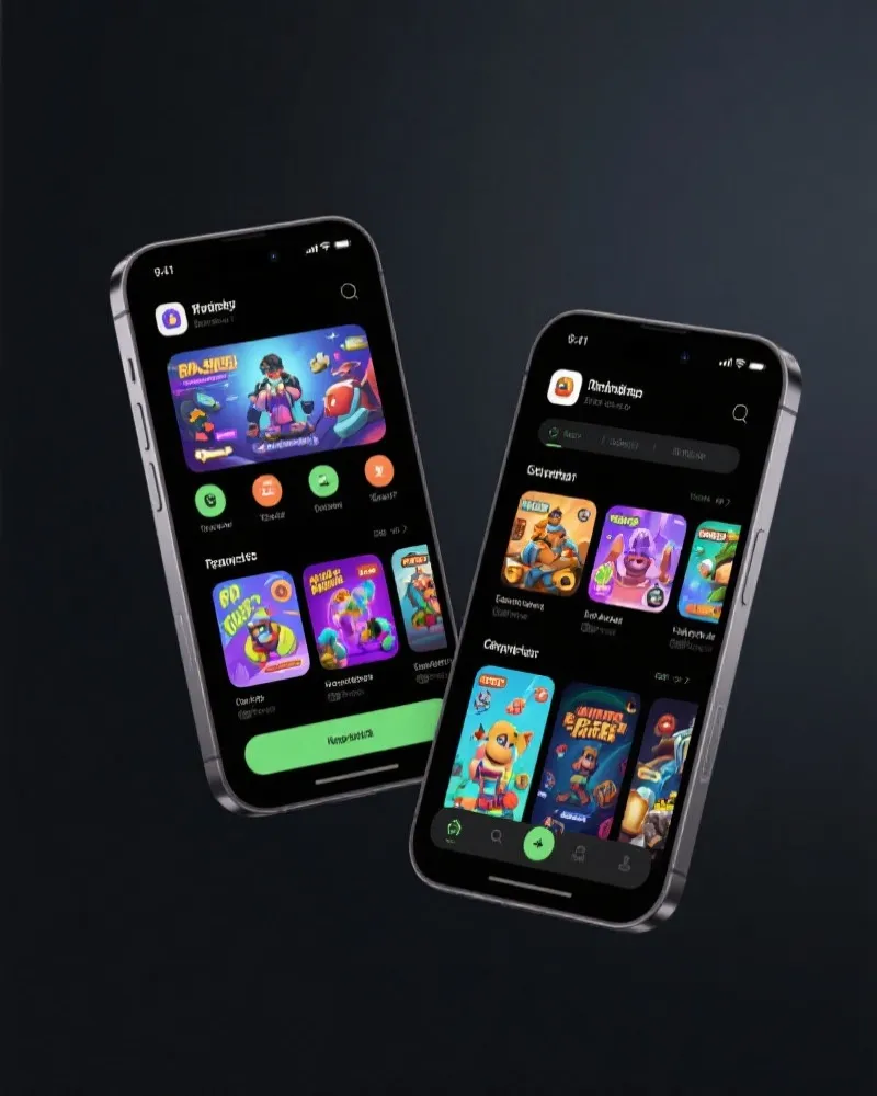 星亿娱乐 移动端应用界面展示